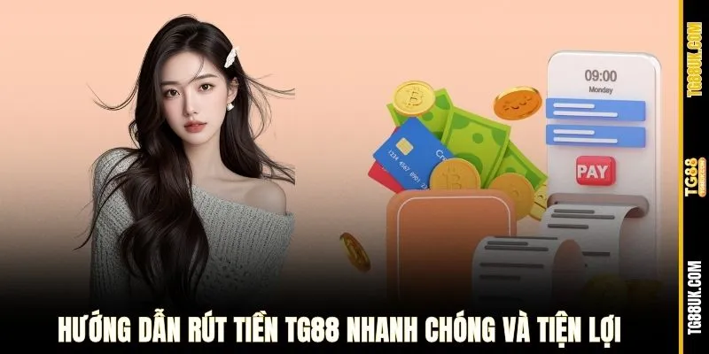 Hướng Dẫn rút tiền TG88 nhanh chóng và tiện lợi
